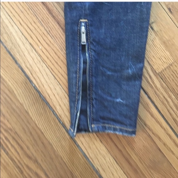 Dsquared2 distressed ankle jeans sz 2 - Picture 3 of 6